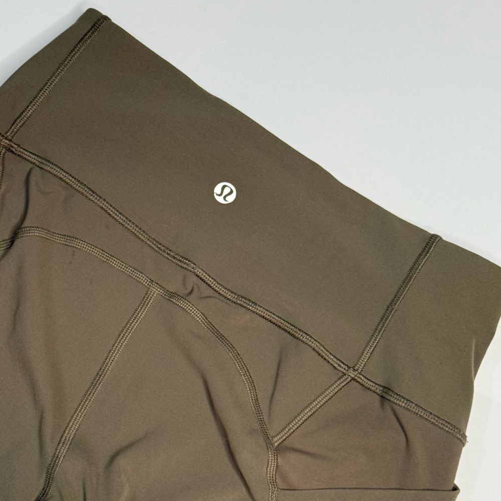 Lululemon Athletica Forest Green High-Waisted Leggings